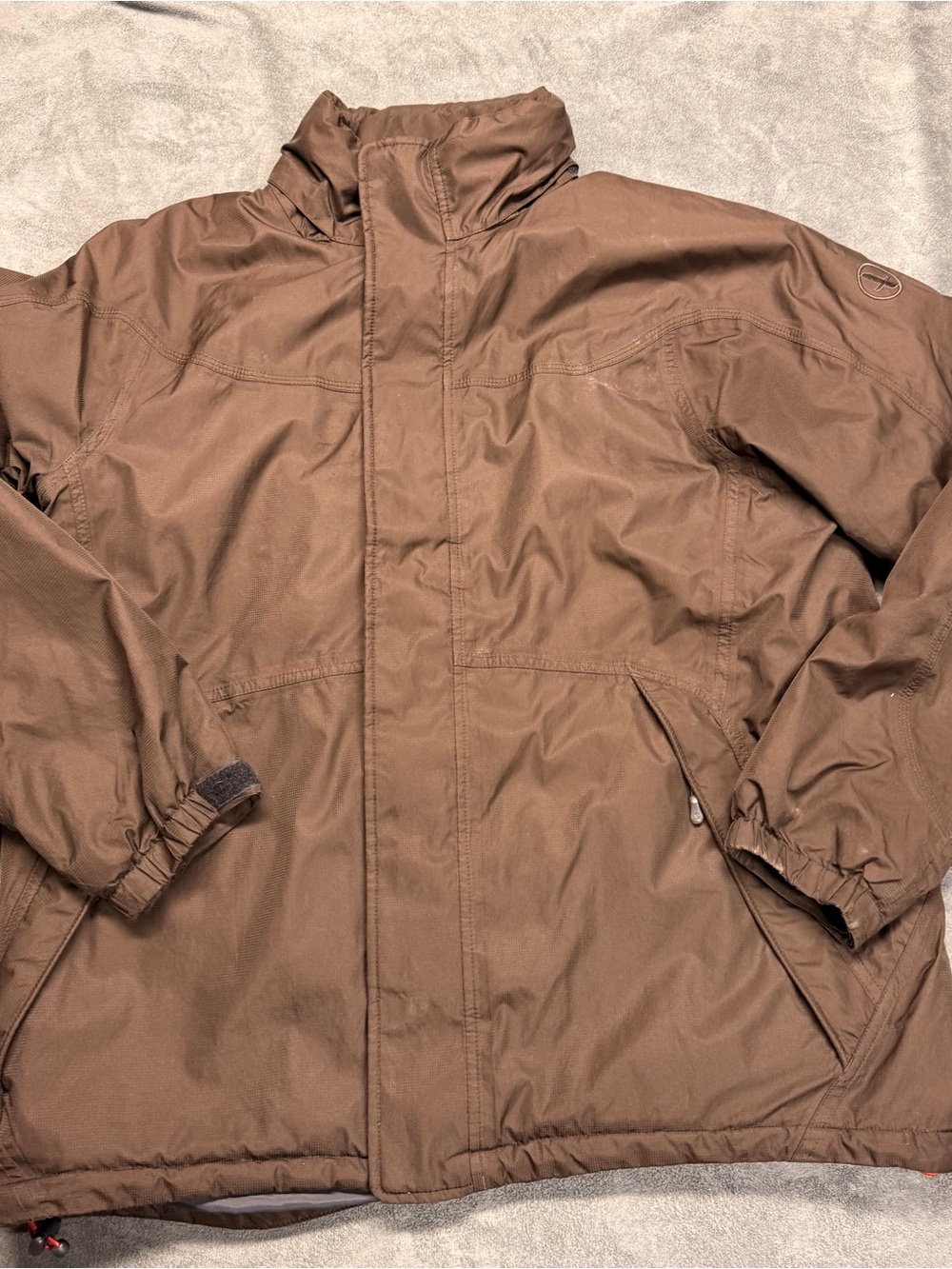 Aigle Brown Men's Puffer Jacket